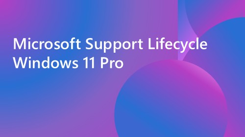 Microsoft Support Lifecycle banner image