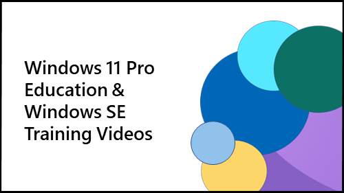 Windows training videos tile image