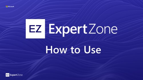 Expert Zone How to Use Banner