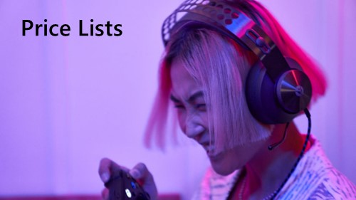 Pricing Lists Banner