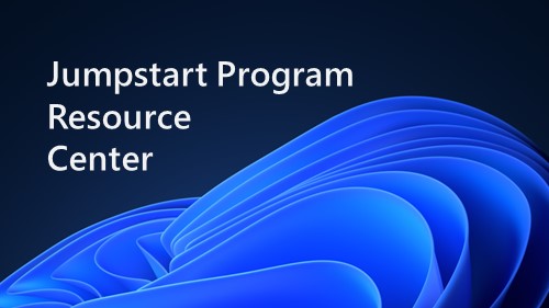 Jumpstart Program Resource Center Banner