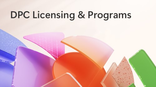 DPC Licensing and Programs Page banner