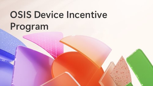 OSIS Device Incentive Program banner