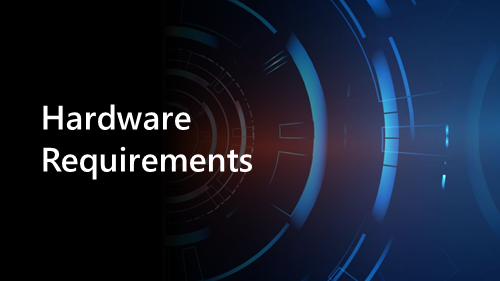 Hardware Requirements banner