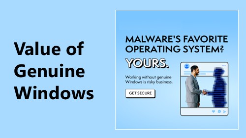 Value of genuine content collection