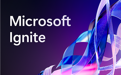 Microsoft Ignite banner.