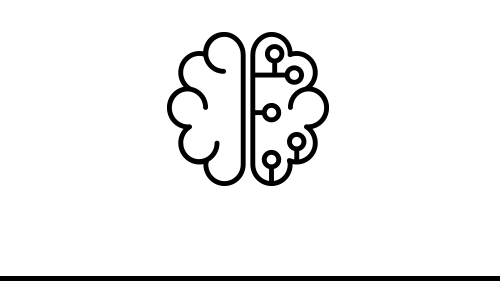 icon of neuron network in brain