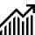 Growth chart icon