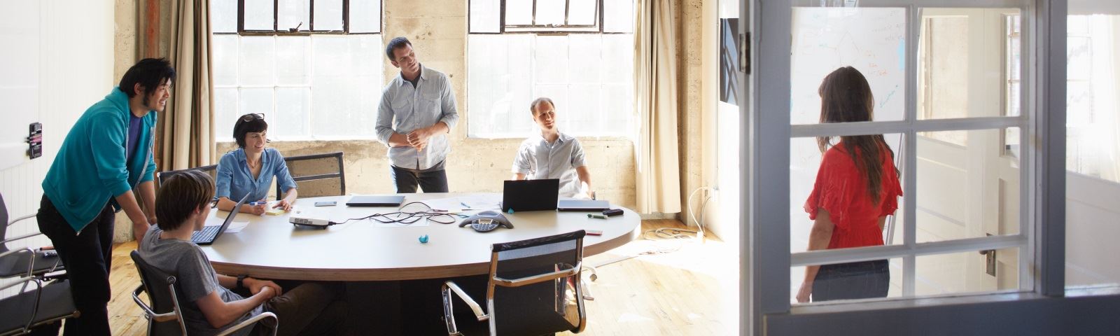 Conference room meeting