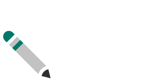 A simple illustration of a pencil