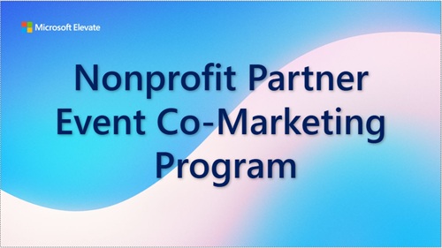 Nonprofit Partner Event Co Marketing Resources