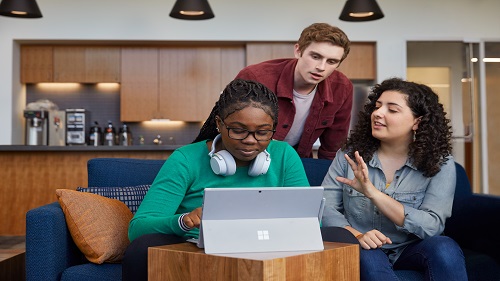 collega's aan het werk