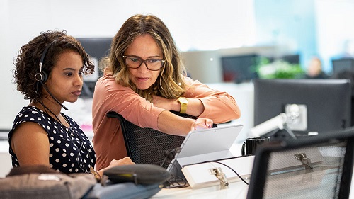 vrouwen aan het werk